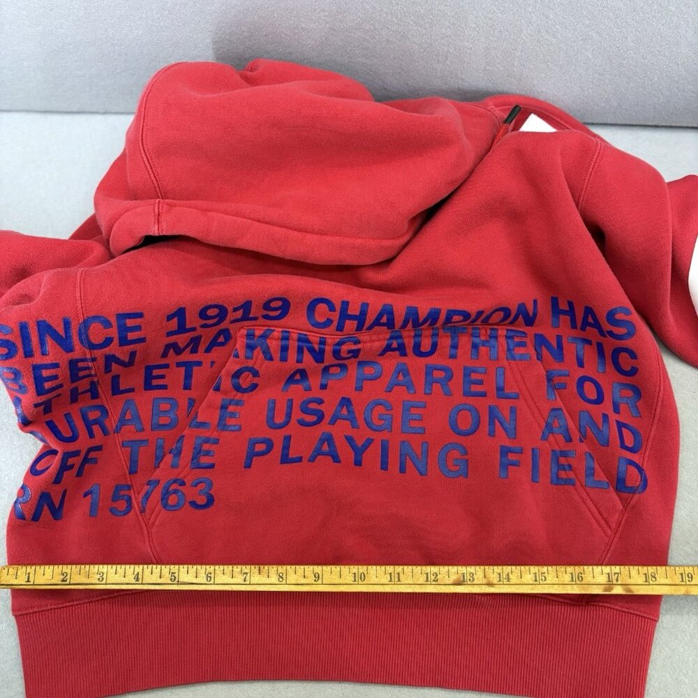 Champion Super Fleece 2.0‎ Behind The Label 1919 Hoodie Sweatshirt, Men's Medium - Picture 11 of 12